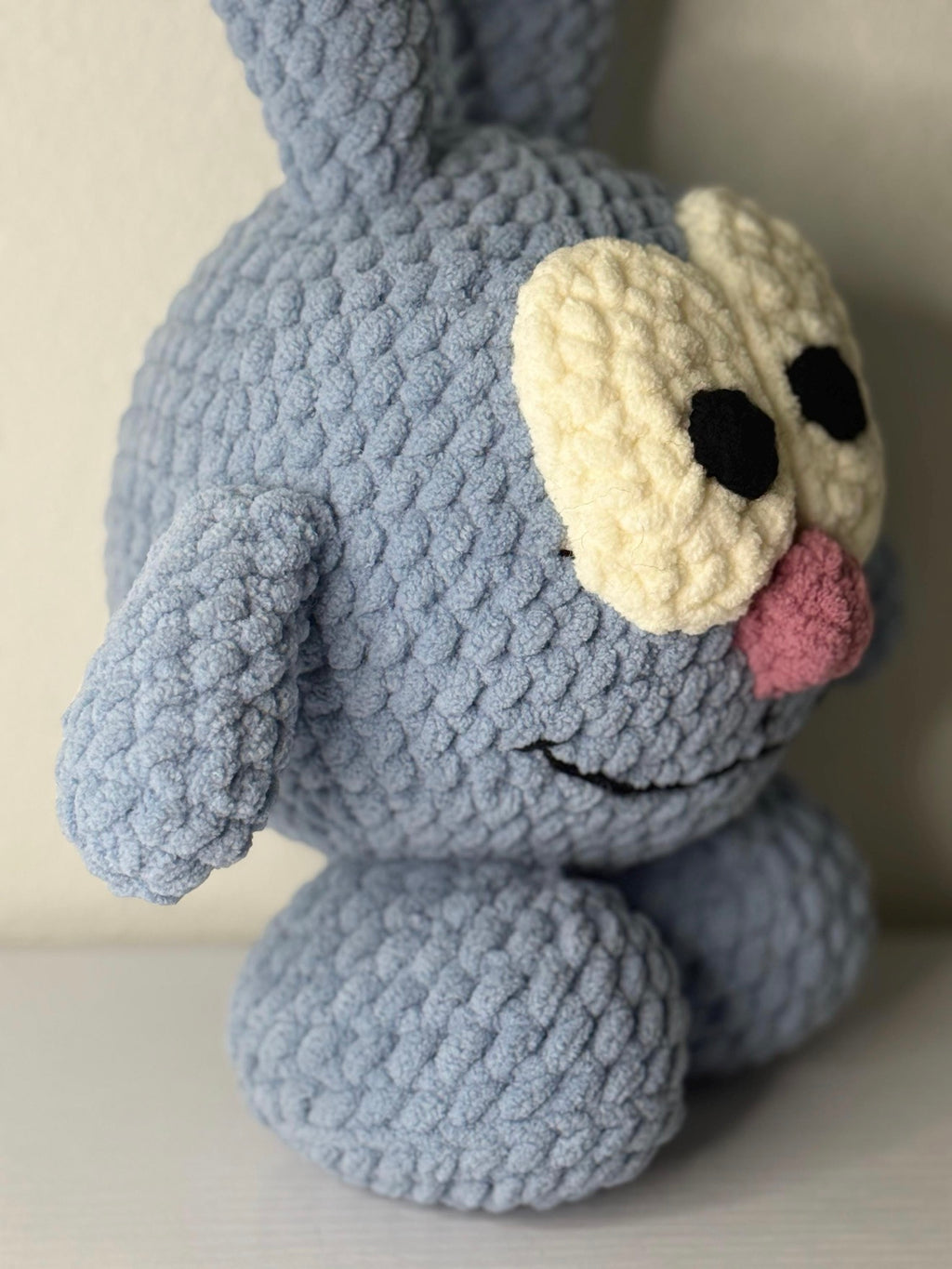 Handmade Crochet Krosh Bunny Amigurumi (Kikoriki Inspired) 🐰