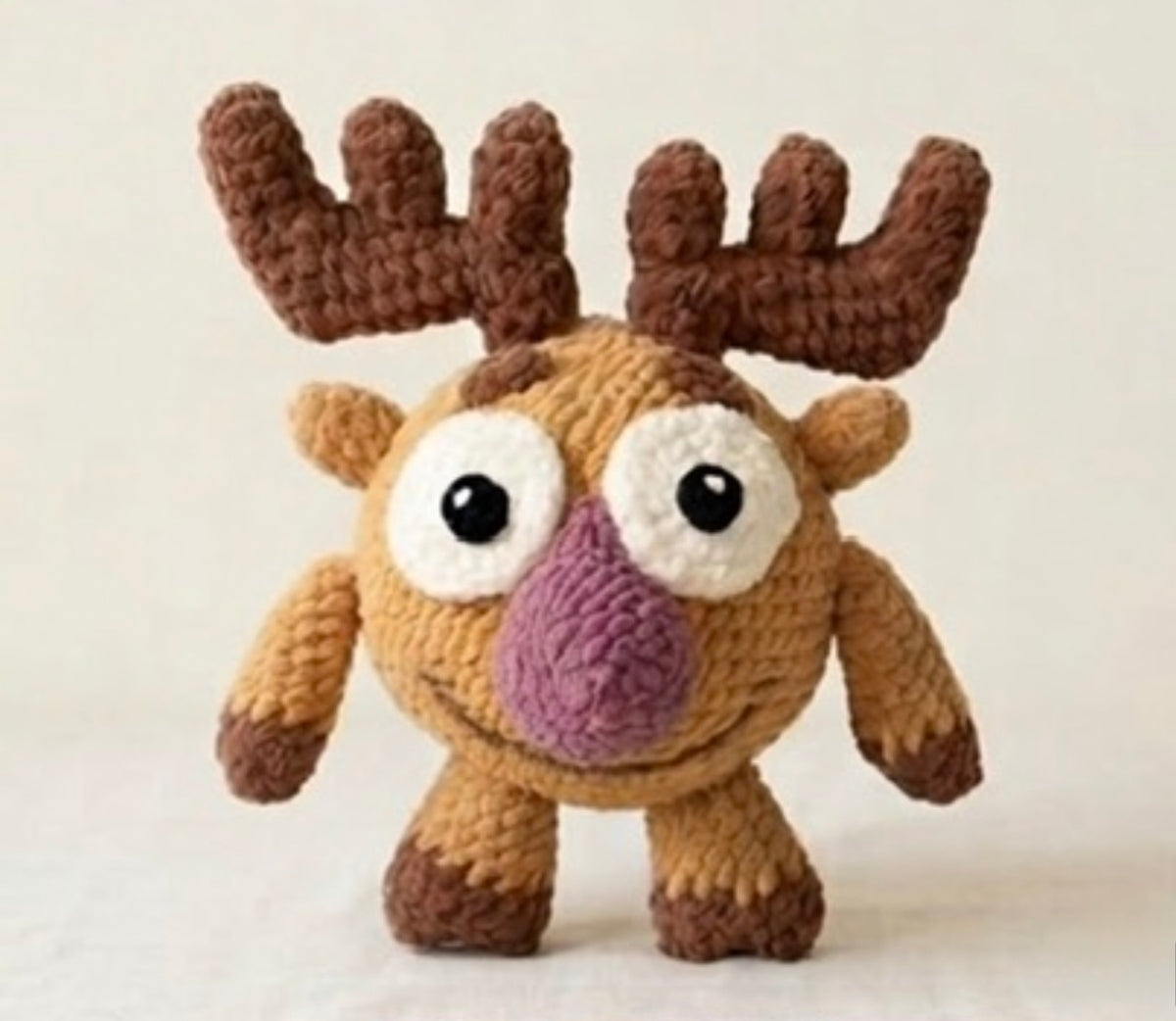 Handmade Dokko / Losyash Crochet Toy (Kikoriki Amigurumi)