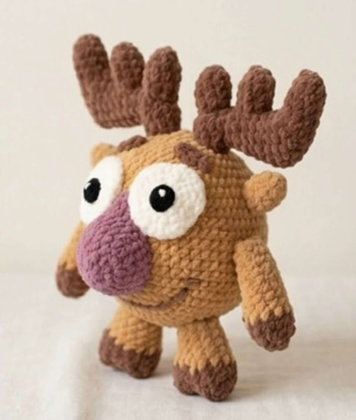 Handmade Dokko / Losyash Crochet Toy (Kikoriki Amigurumi)