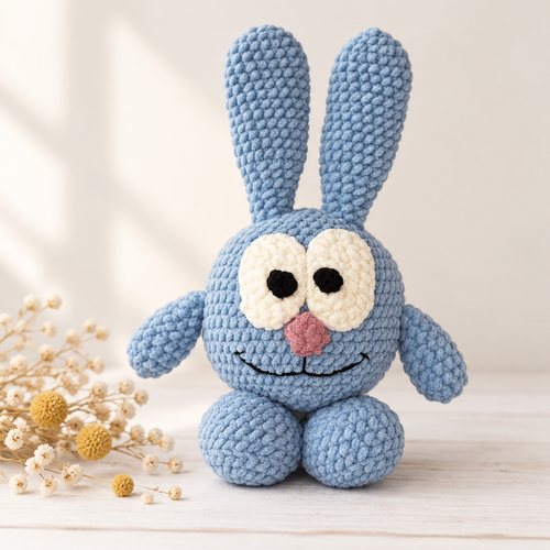 Вязаная игрушка Крош